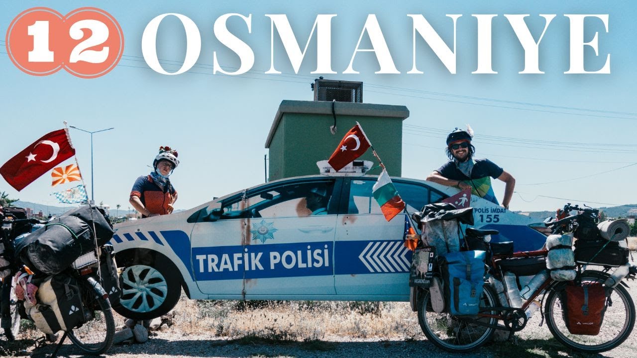 Schneller als die Polizei? Mit dem Senioren Roller durch Osmaniye | Fahrradweltreise Türkei | Nr. 61