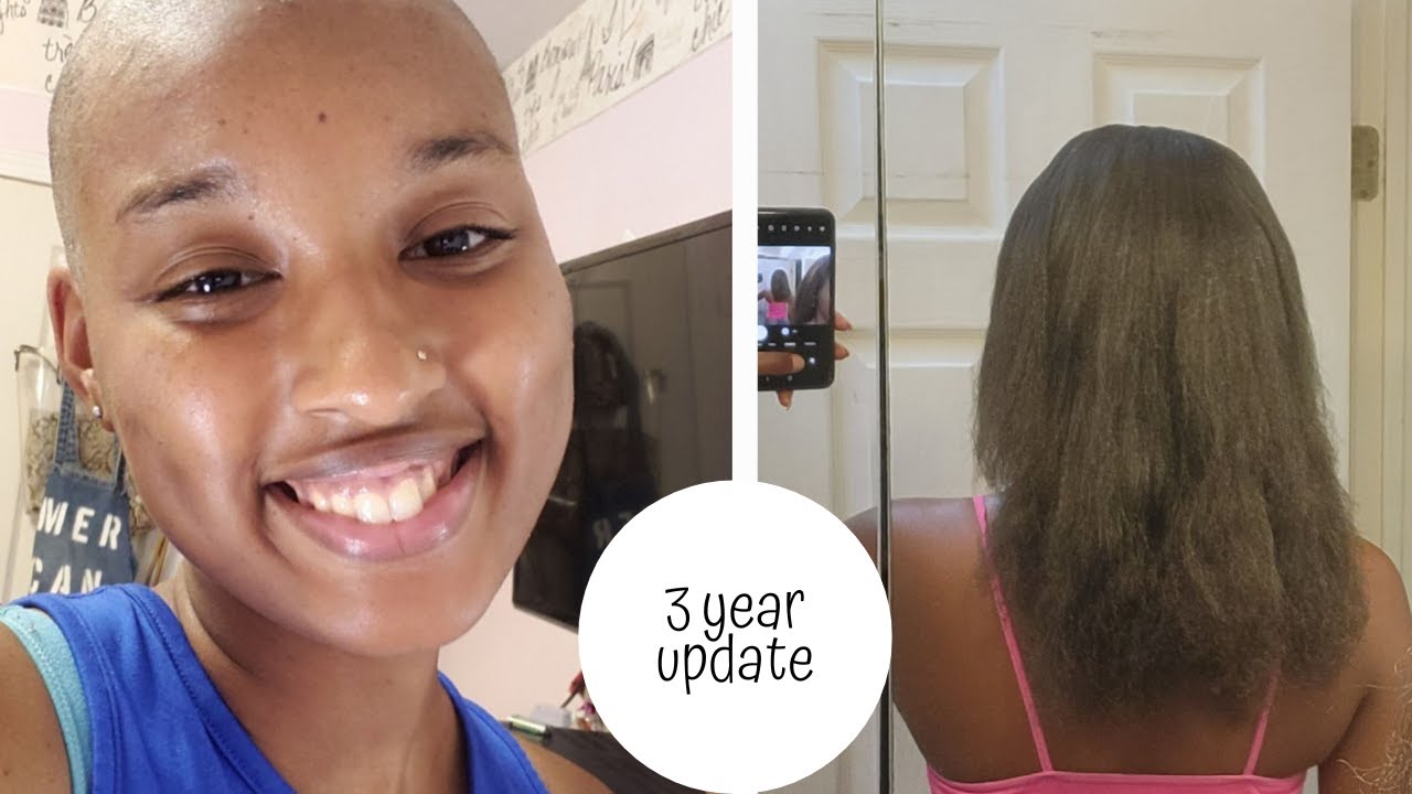 3 Year Shaved Natural Hair Update + Length Check