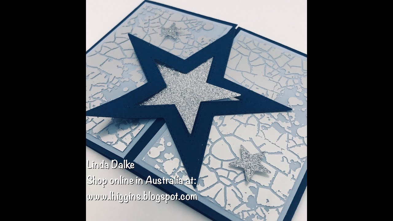 So Many Stars Interlocking Gatefold card