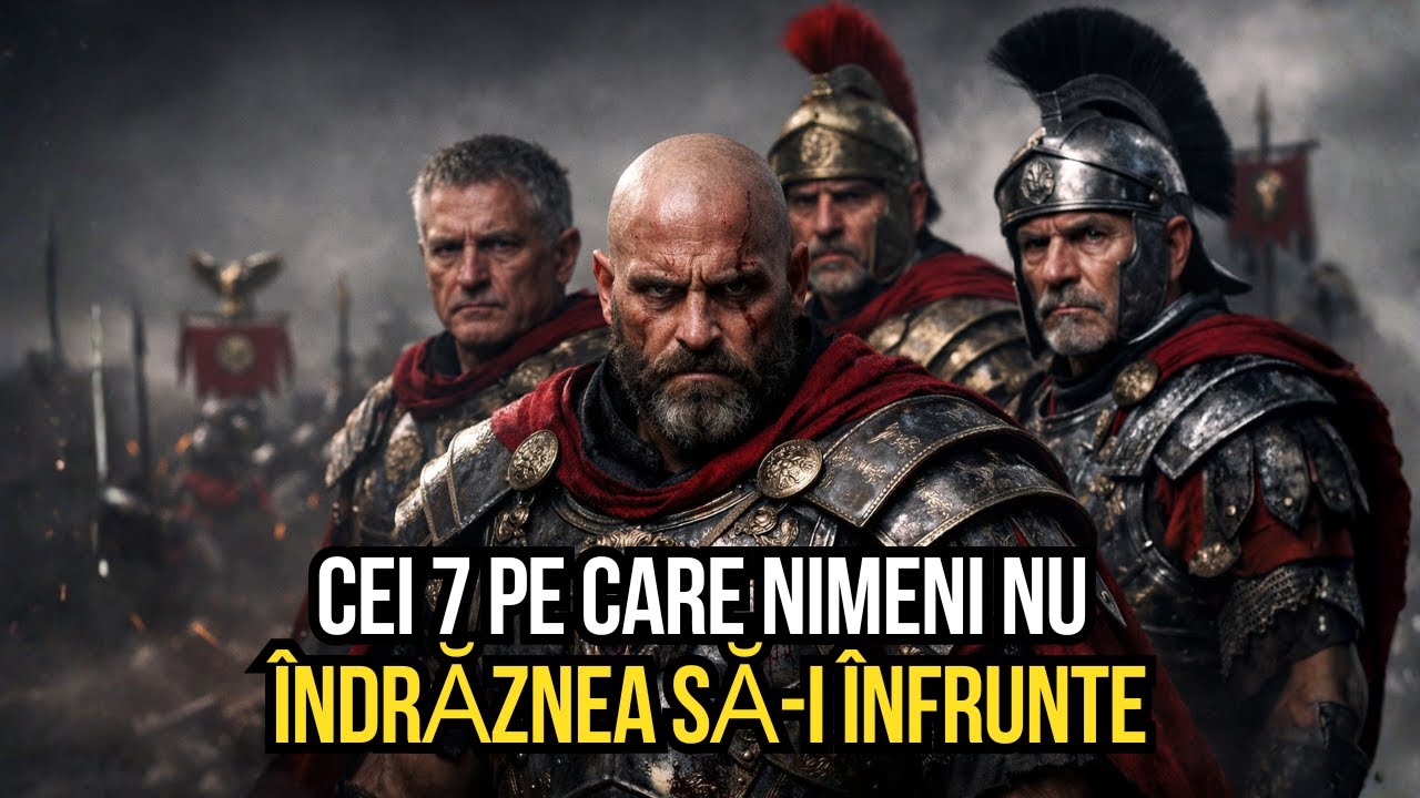 7 GENERALI ROMANI care i-au TERORIZAT pe dușmani