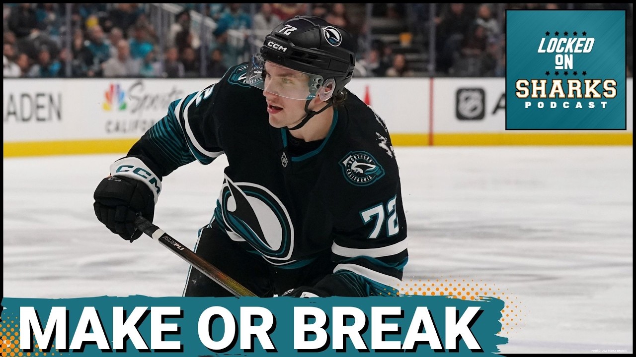 William Eklund, Sam Dickinson, and Yaroslav Askarov FACE Sharks Playoff TIPPING POINT