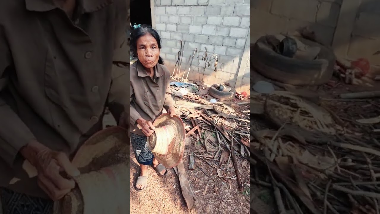 พาไปบ้านอุ้ยปัด ตอนเช้า เอาอาหารแมวไปฝาก