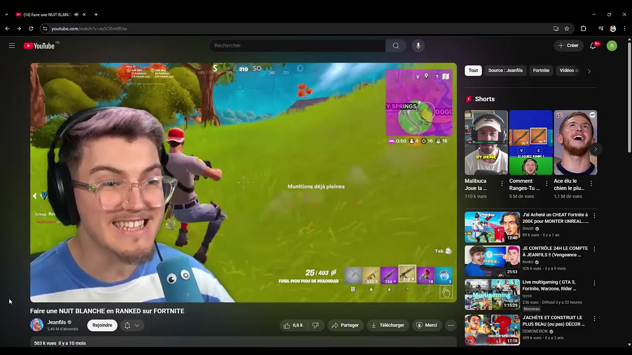 14 Faire une NUIT BLANCHE en RANKED sur FORTNITE   YouTube   Google Chrome 2025 09 25 12 30 54