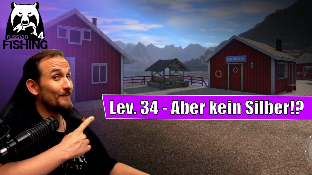 Russian Fishing 4 - Tutorial - Level 34 - Kein Silber fürs Nordmeer Setup?! Spinning am NM