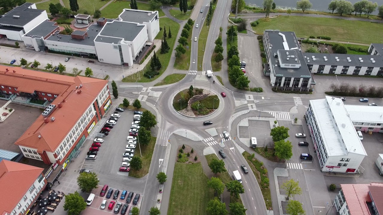 Kuusankosken maisemia dronen silmin