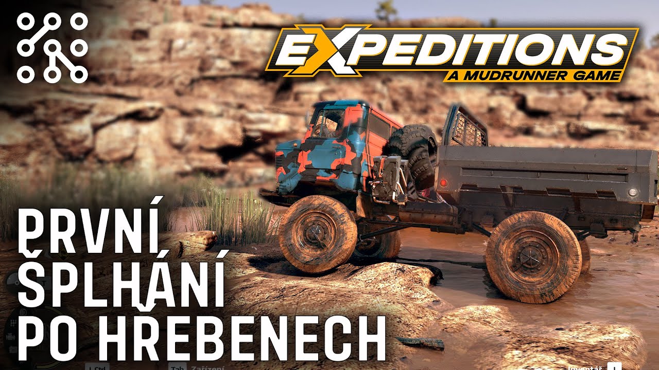 Po skalní římse  | Expeditions: A MudRunner Game |  Česky