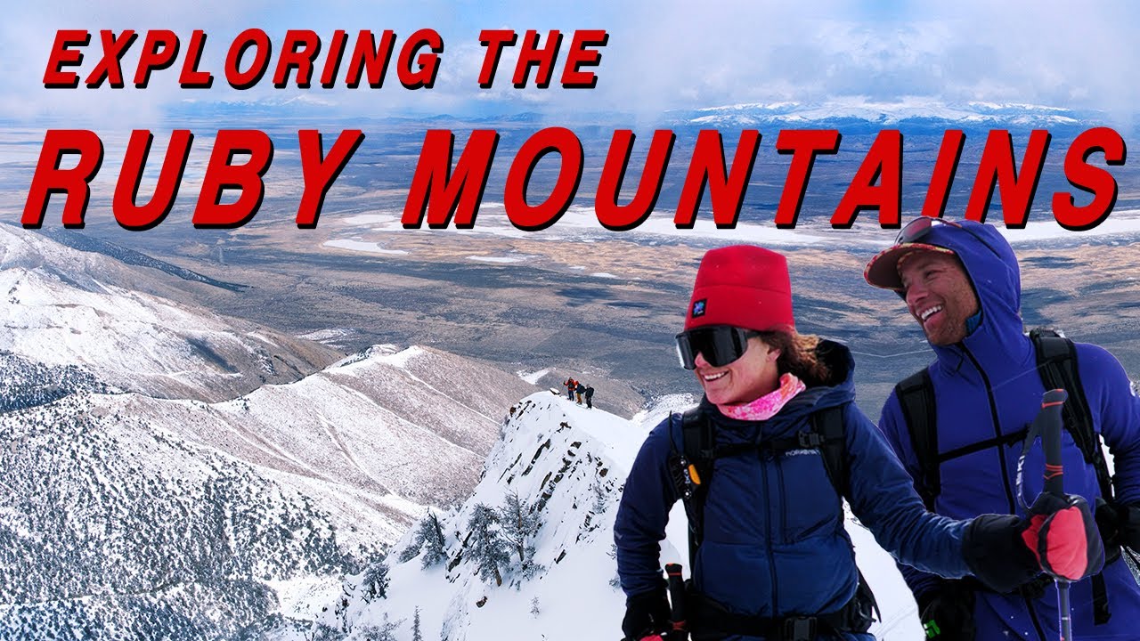 Remote Backcountry Skiing in the Ruby Mountains