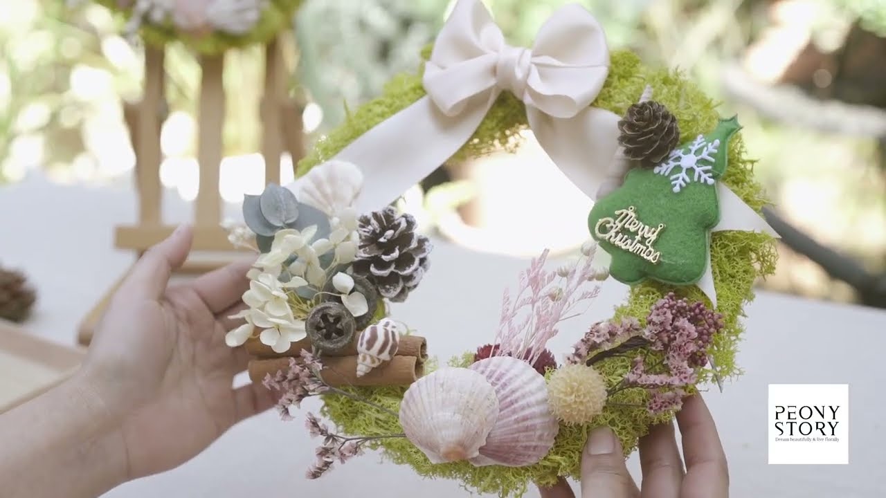 Fairy Christmas Wreath Peony Story Trailer