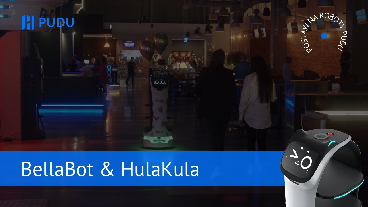 BellaBot w HulaKula Centrum Rozrywkowe