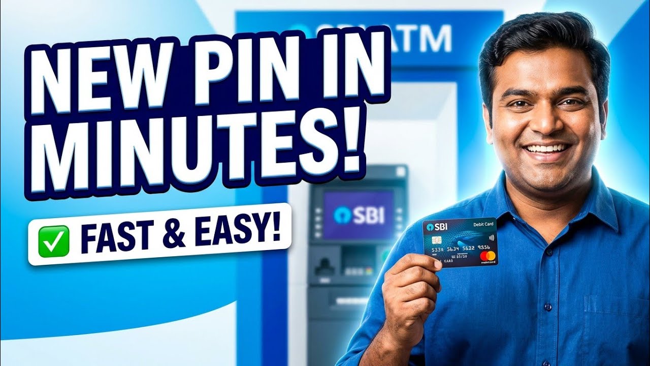 SBI Ke Naye ATM Ka PIN Kaise Banaye | SBI Atm Pin Generation l How to generate sbi atm pin #sbi #atm