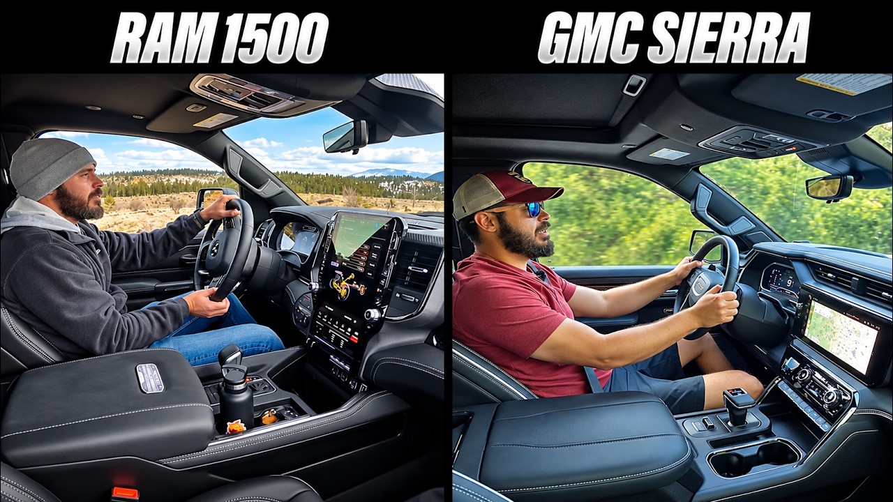 2026 Ram 1500 против GMC Sierra &mdash; что выбрать и почему?