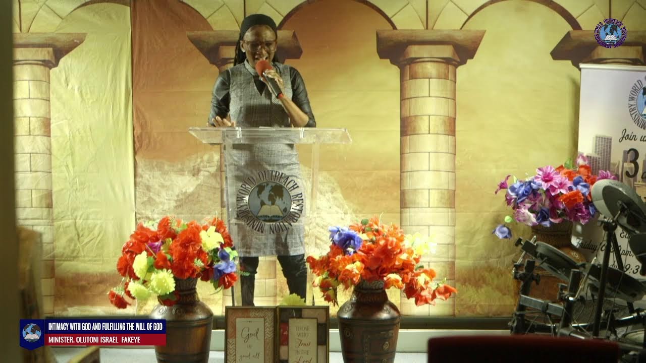 MINISTERING: Mini. Olutoni  Israel.. Matt 