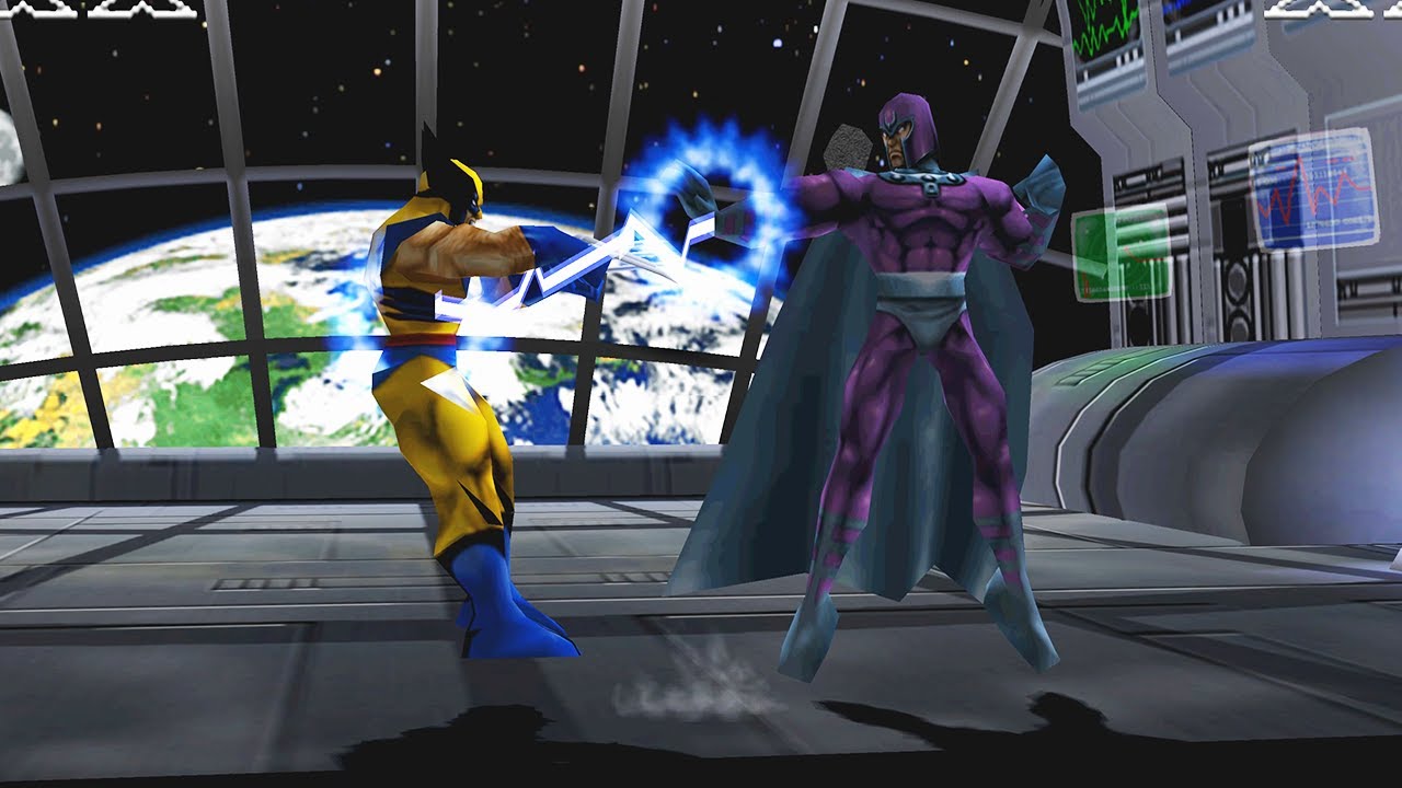X-Men: Mutant Academy 2 (PSX) - Enhanced Graphics in 4K (+Widescreen) - Gameplay