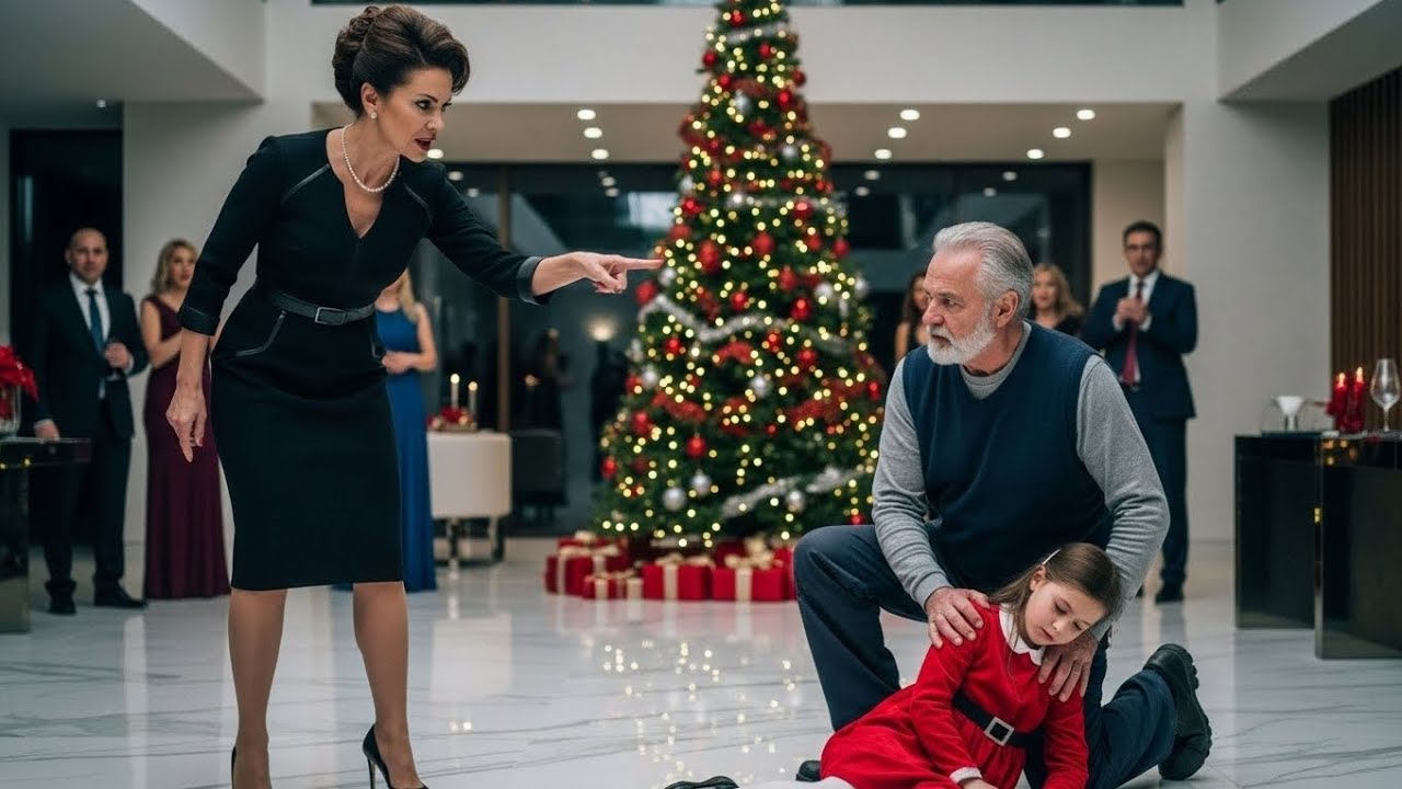 Don’t Ruin My Christmas Party,” the Billionaire CEO Snapped — Then the Janitor Saved Her Daughter