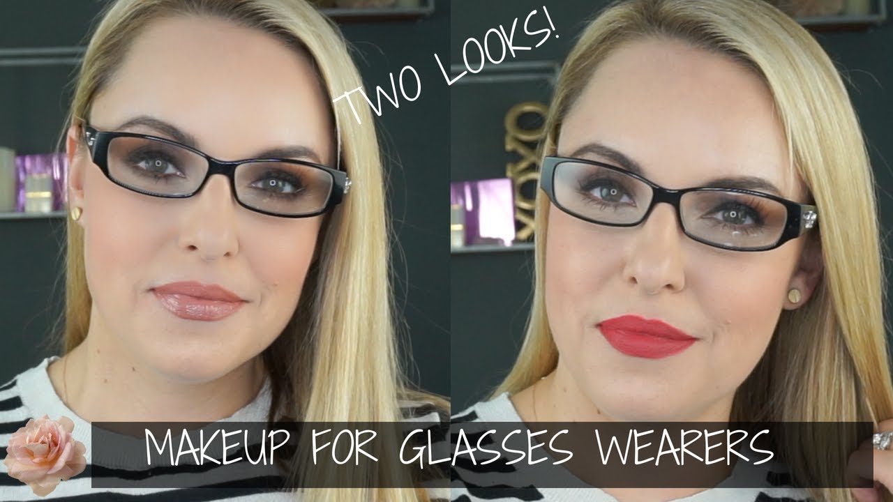 GO TO GUIDE FOR Makeup for Glasses Wearers || Two Looks 4  Different Frames - Elle Leary Artistry
