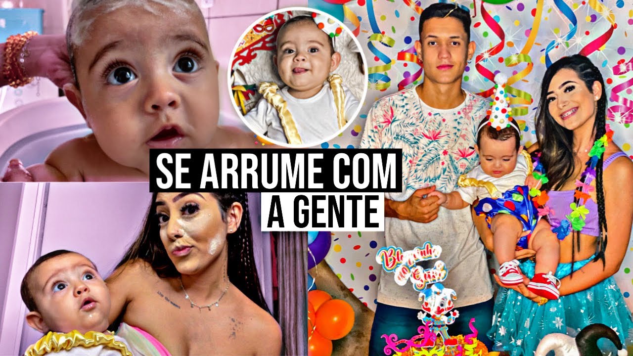 SE ARRUMANDO COM VOCÊS PARA O BLOQUINHO DO GAEL💗