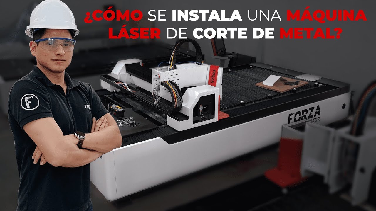 ¿Cómo se instala una máquina de corte de metal por fibra láser? | FORZA RAPTOR