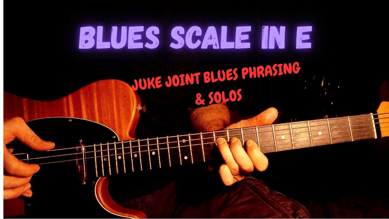 Learn the blues Scale In E and how to use it for juke joint style solos and phrasing. #bluesguitar