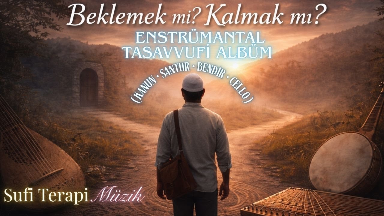 Beklemek mi? Kalmak mı? | Tasavvufi Fon Müzikleri (Kanun • Santur • Bendir • Cello)