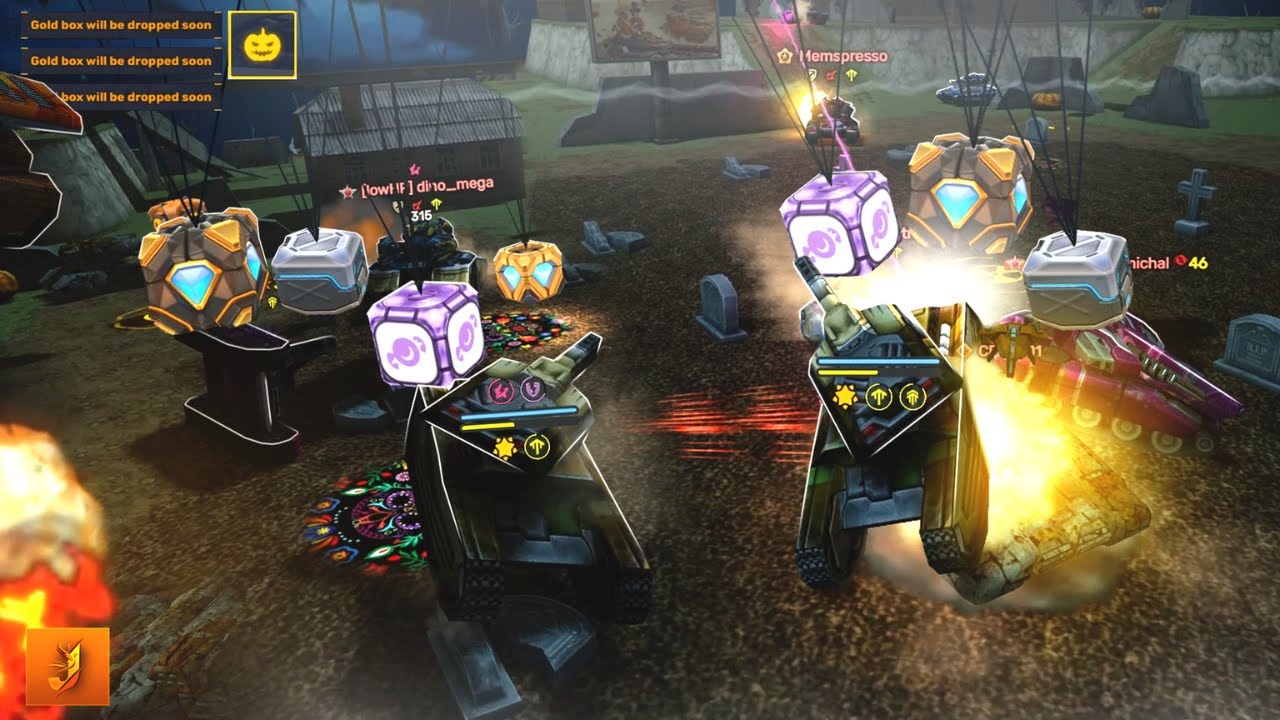 Tanki Online - EPIC Gold box Montage #75 Halloween 2022 [Best of Wasp!]