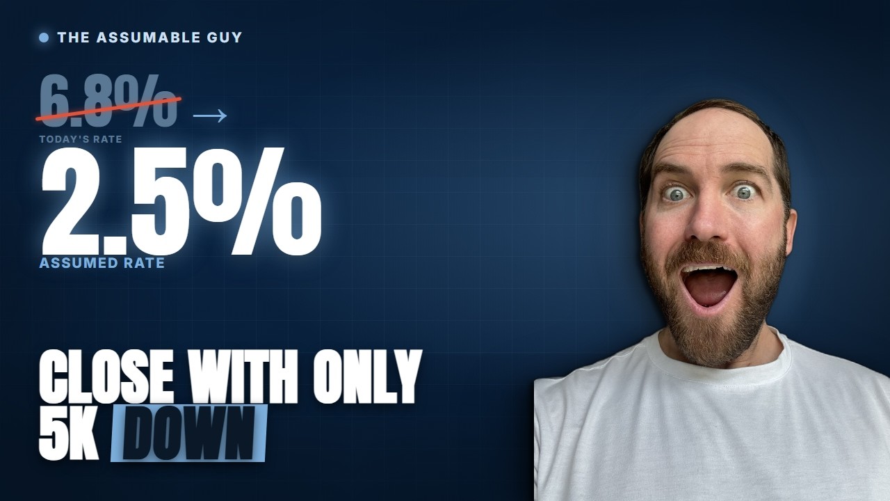 Assumable Mortgage With 5% Down: The Rate Is the Asset