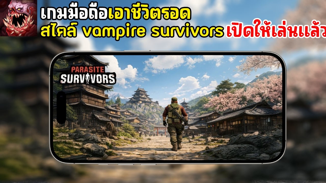 Parasite Survivors Mobile เกมมือถือเอาชีวิตรอด สไตล์ Vampire Survivors เปิดให้เล่นแล้ว 2026