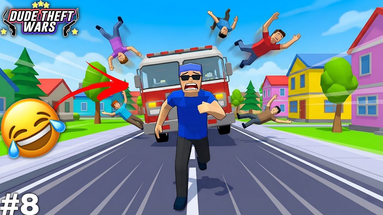 BHAI RUNNN!! 😭 Dude Theft Wars Me Kya Kar Diya