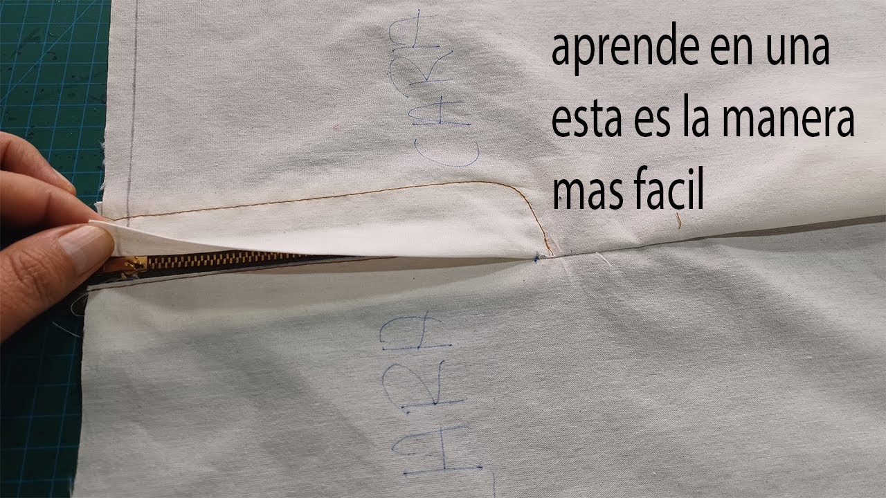 otras tecnicas son dificil hazlo de esta manera coser cierre