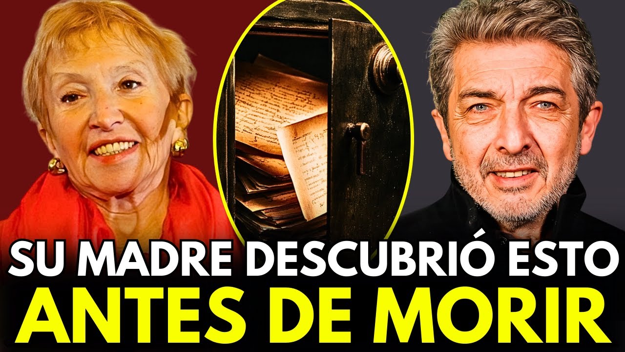 RICARDO DARÍN: Su Padre Acabó con Su Madre por Dinero.. Esto Encontró en la Caja Fuerte de su Madre