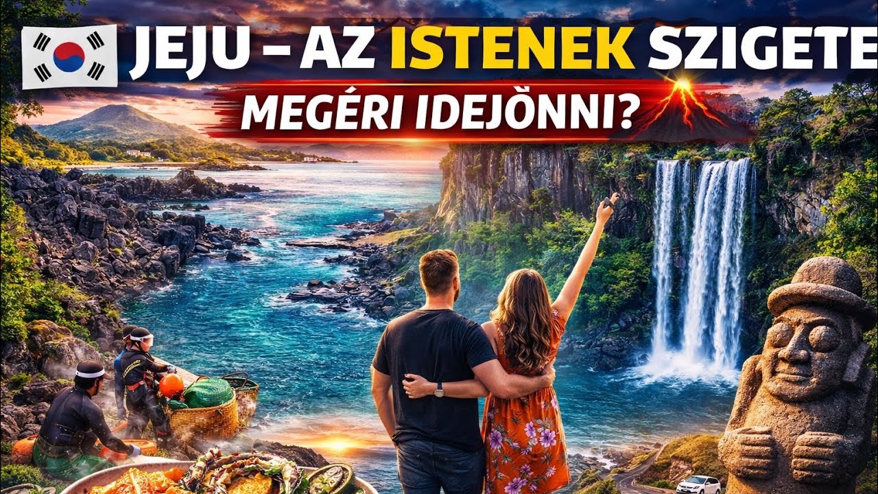 🇰🇷Dél-Korea S02E02, JEJU, AZ ISTENEK SZIGETE I Nagycsalád a nagyvilágban