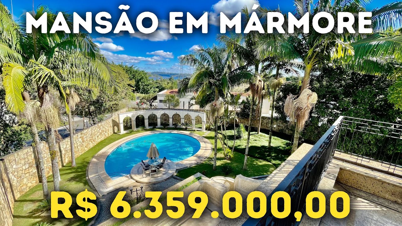 R$6.359.000,00 - SUPER MANS&Atilde;O EM M&Aacute;RMORE EM INTERLAGOS