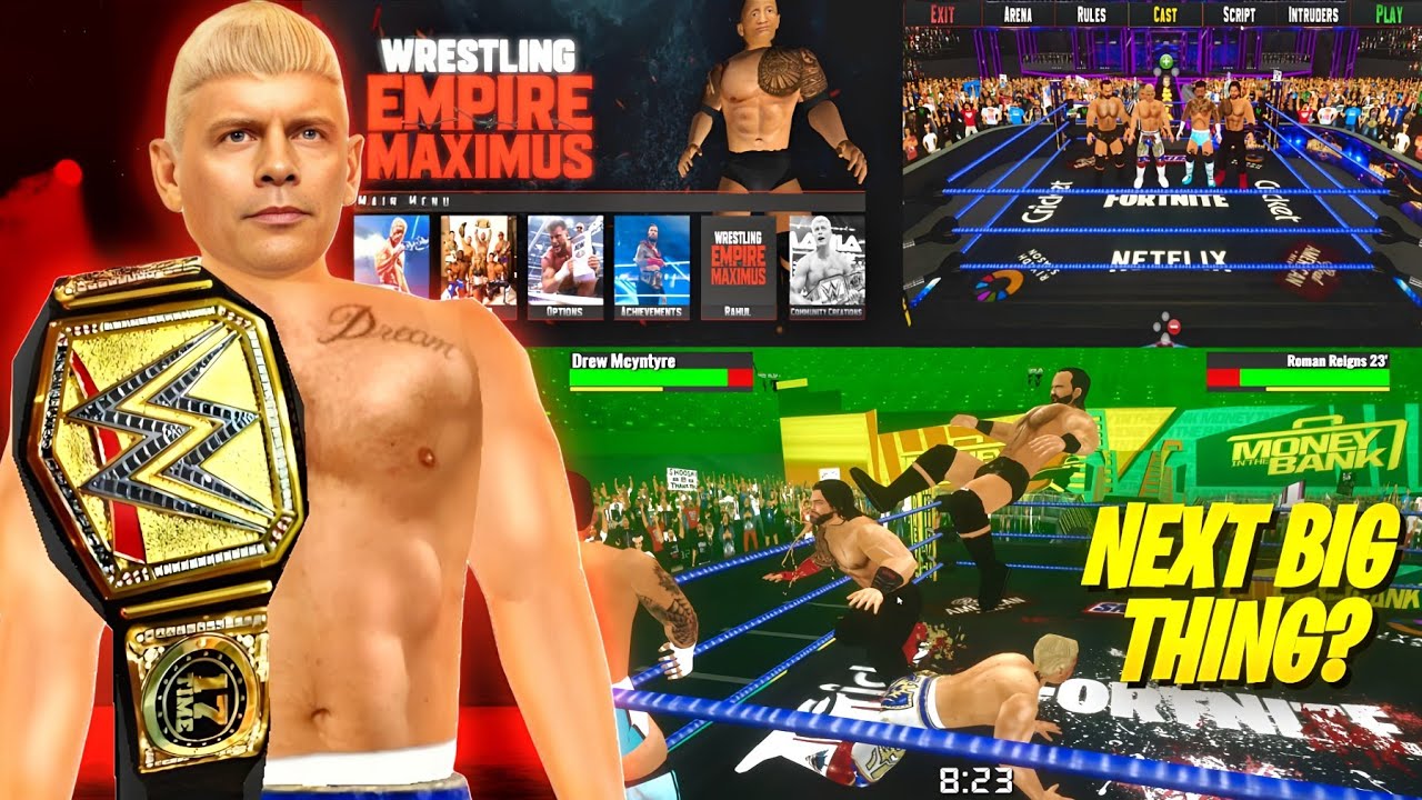 Wrestling Empire Maximus — СЛЕДУЮЩИЙ БОЛЬШОЙ РАЗГОВОР!? Новые возможности 🔥 (при участии Рахула)
