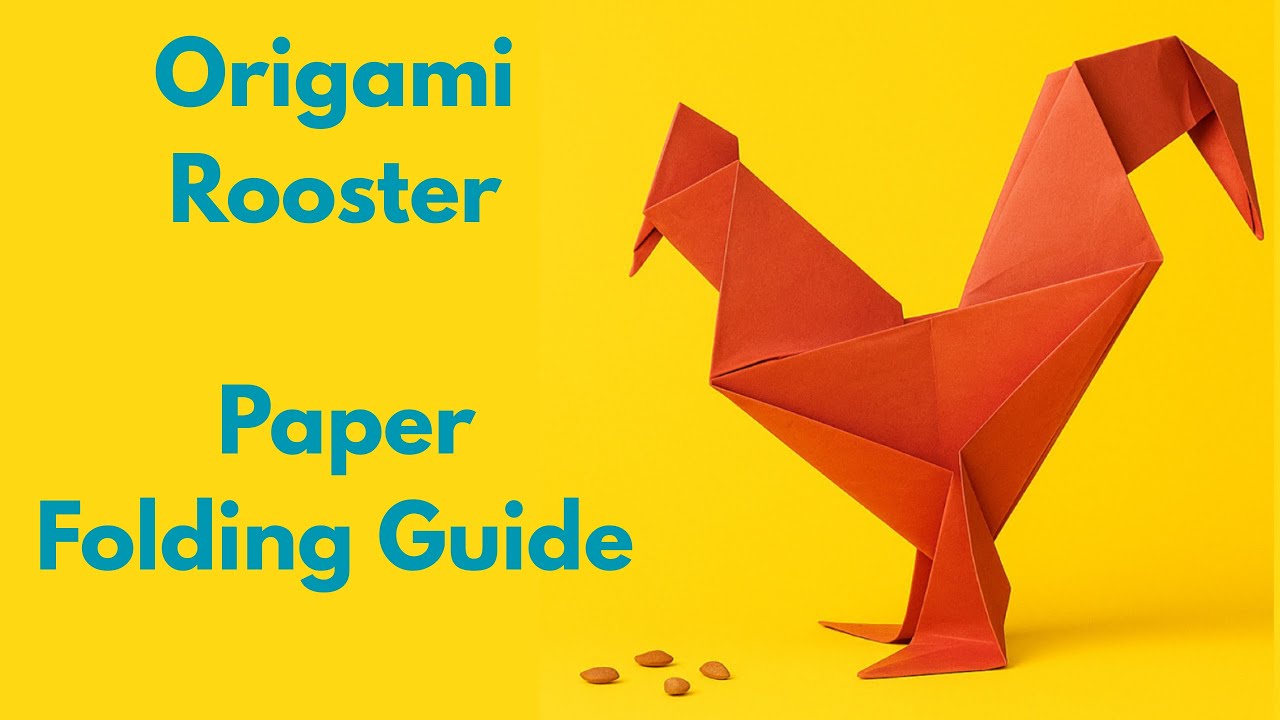 Origami Rooster for Beginners 