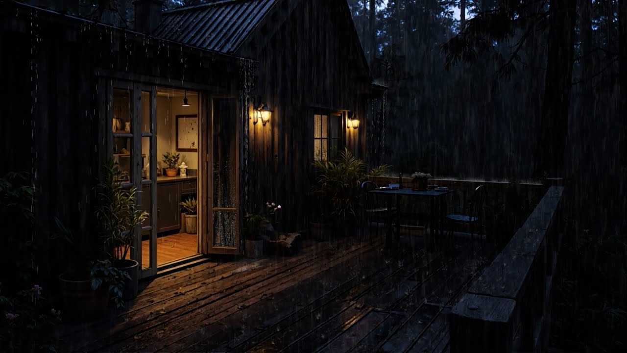 Fall Asleep Fast 💤 99% Sleep Instantly With Night Rain On Window | Deep Sleep Sounds