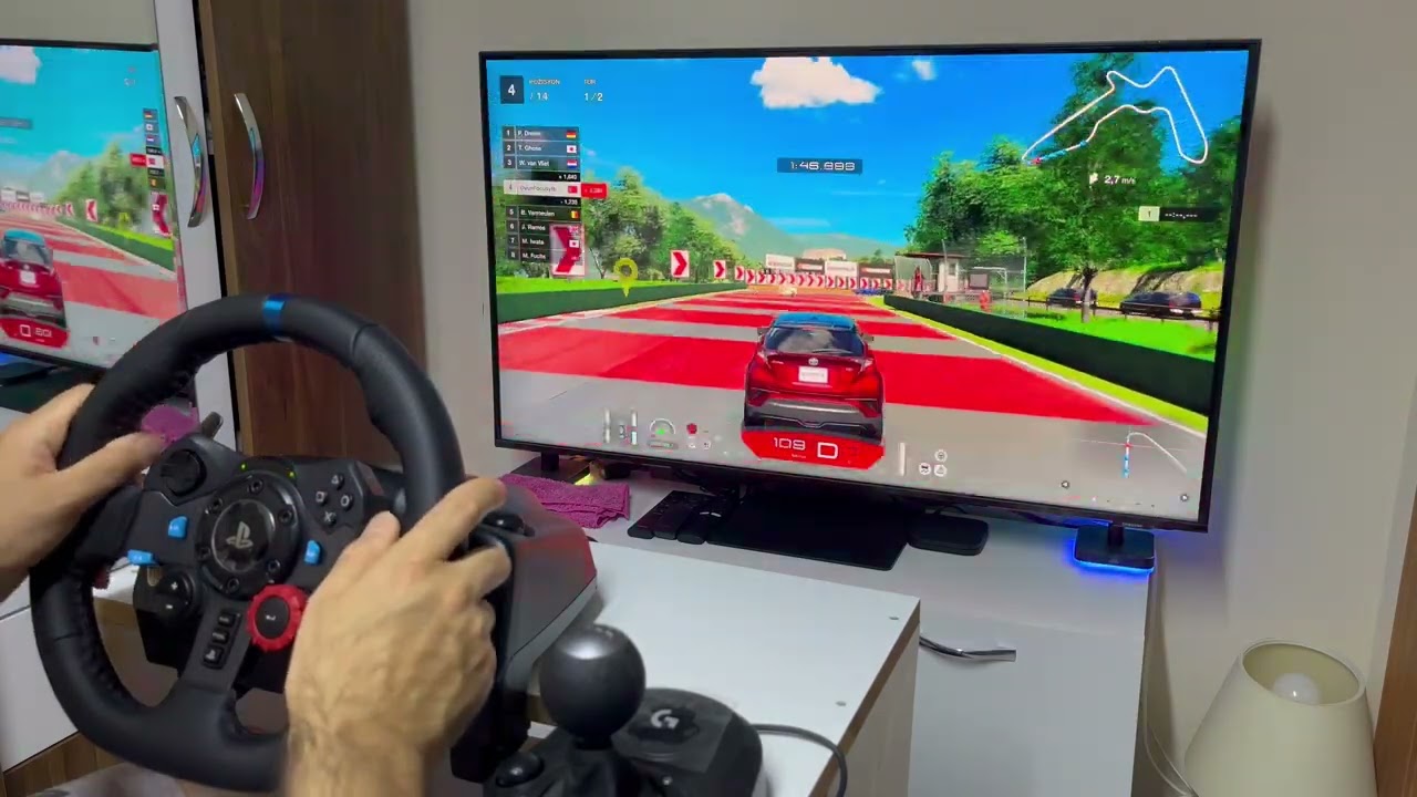 Logitech G29 direksiyon seti direksiyon standı PS5 4K 60 FPS  #logitechg29 #games