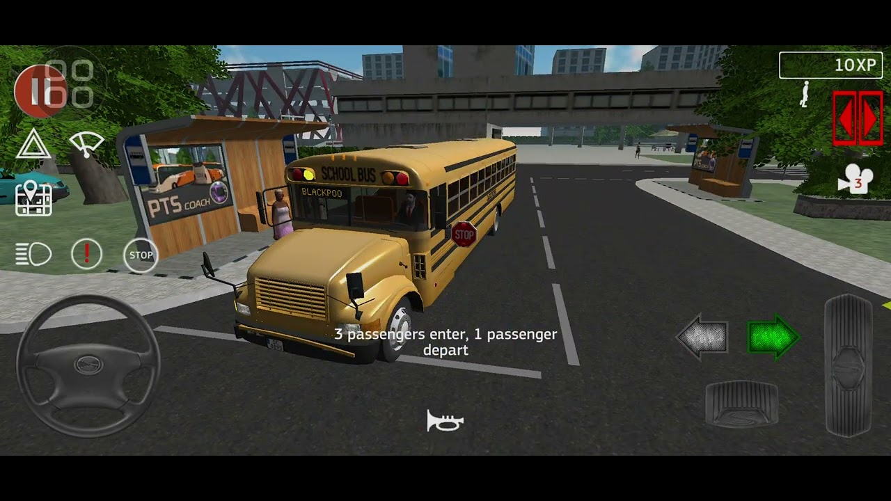 Public transport simulator