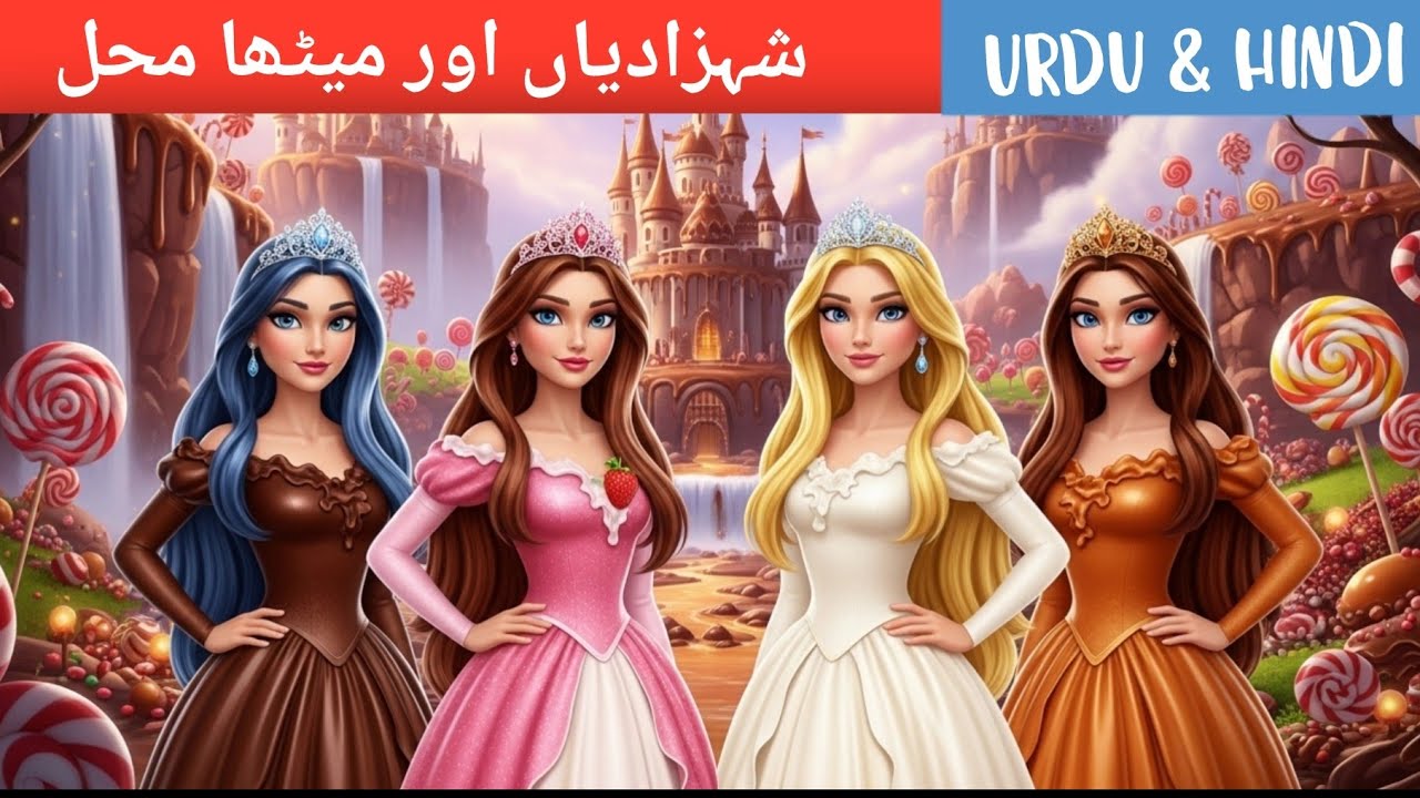 4 Magical Candy Princesses in a Sweet Fantasy Kingdom | Fairytale Royal Sisters @StorybookPrincess