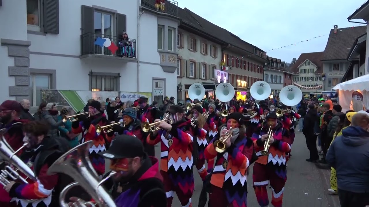 Steibruchschränzer Würenlingen - Cherus Gälti Parade 15.03.2025