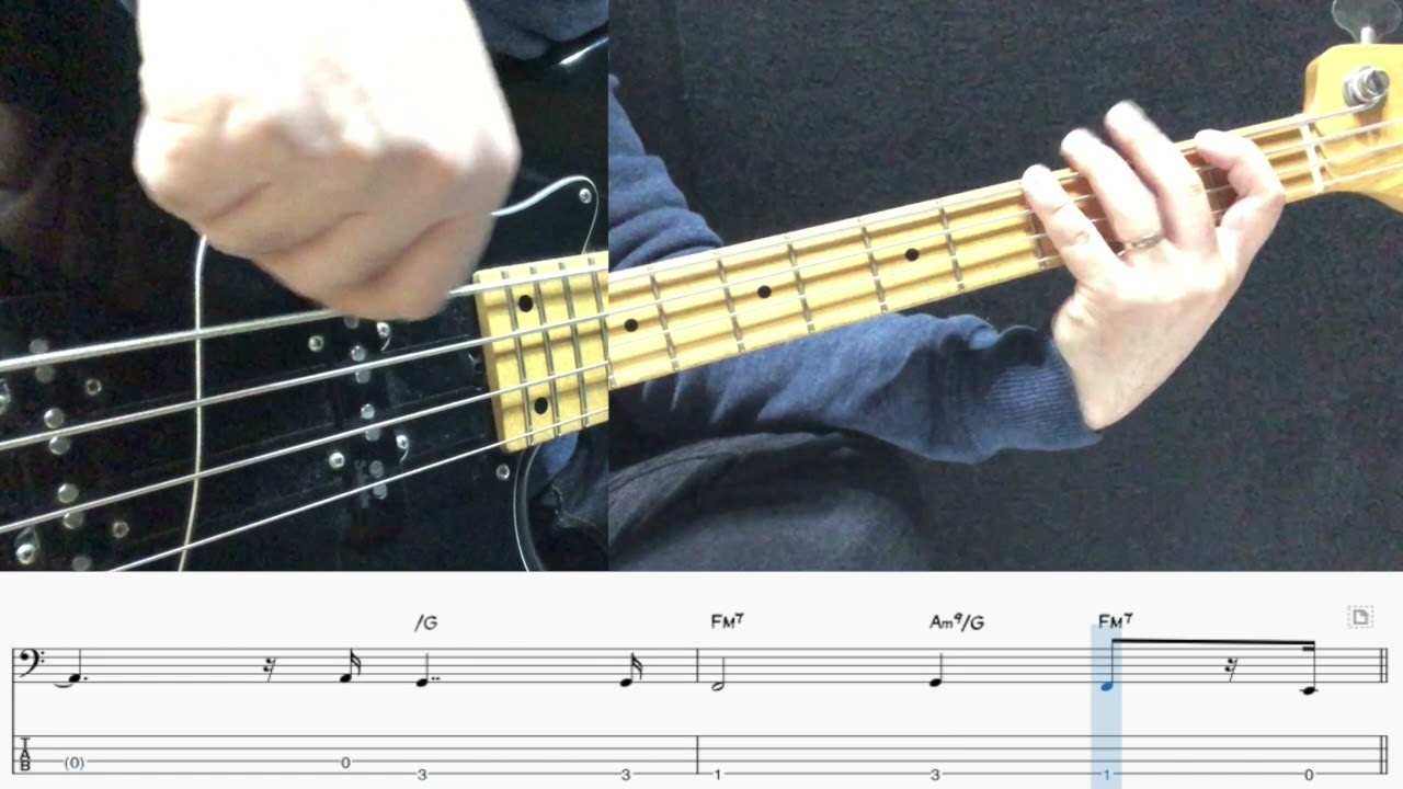 Hello - Lionel Richie Bass Cover & Backing Track