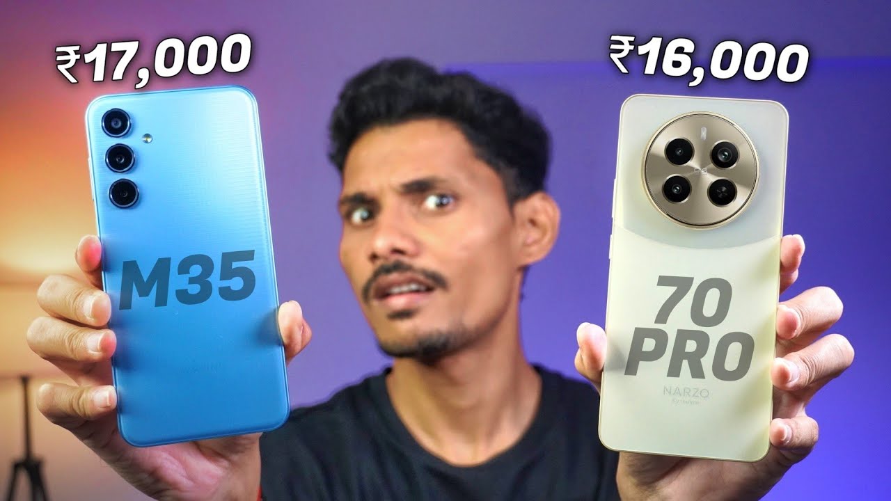 Samsung M35 5G vs Realme Narzo 70 Pro - Don't BUY the Wrong Phone !