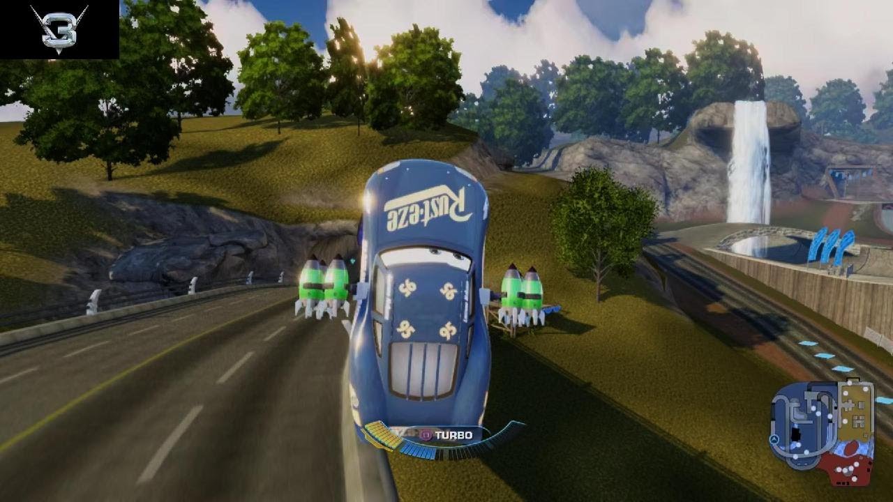 Cars 3: Driven to Win McQueen at the Thomasville playground
