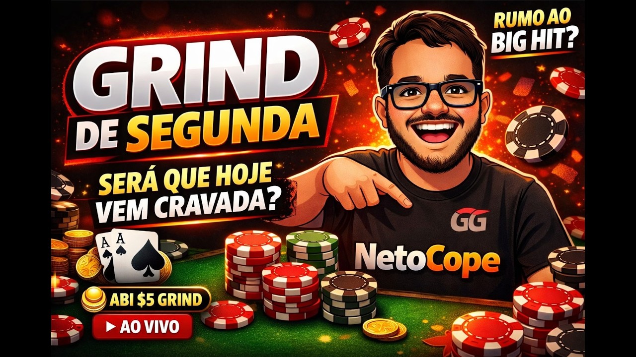 💵🔴 AO VIVO | KKpoker | MTT Grind | NetoCope #JogaNaKK !KK !cotas !SV !Home