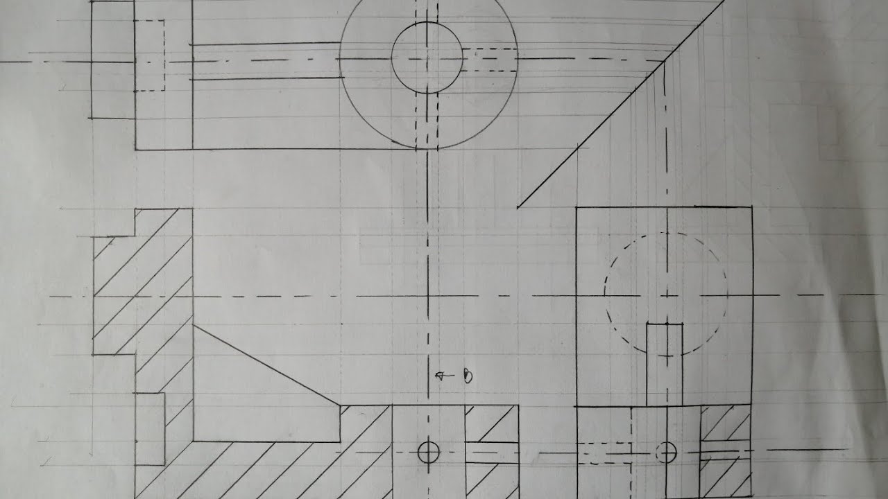 Engineering Drawing N2, 06 December 2023 ( Question 6️⃣)