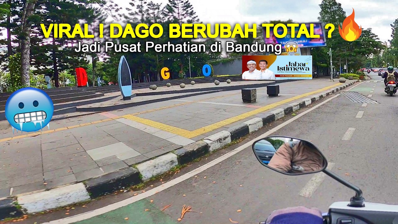 VIRAL! DAGO BIKIN HEBOH! Jadi Pusat Perhatian di Bandung
