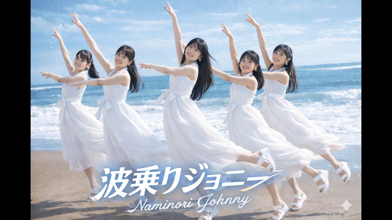もしも『波乗りジョニー』を乃木坂風のアレンジにしたら　J POP idol style cover