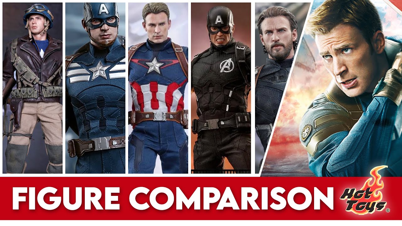 Сравнение фигурок Капитана Америки от Hot Toys
