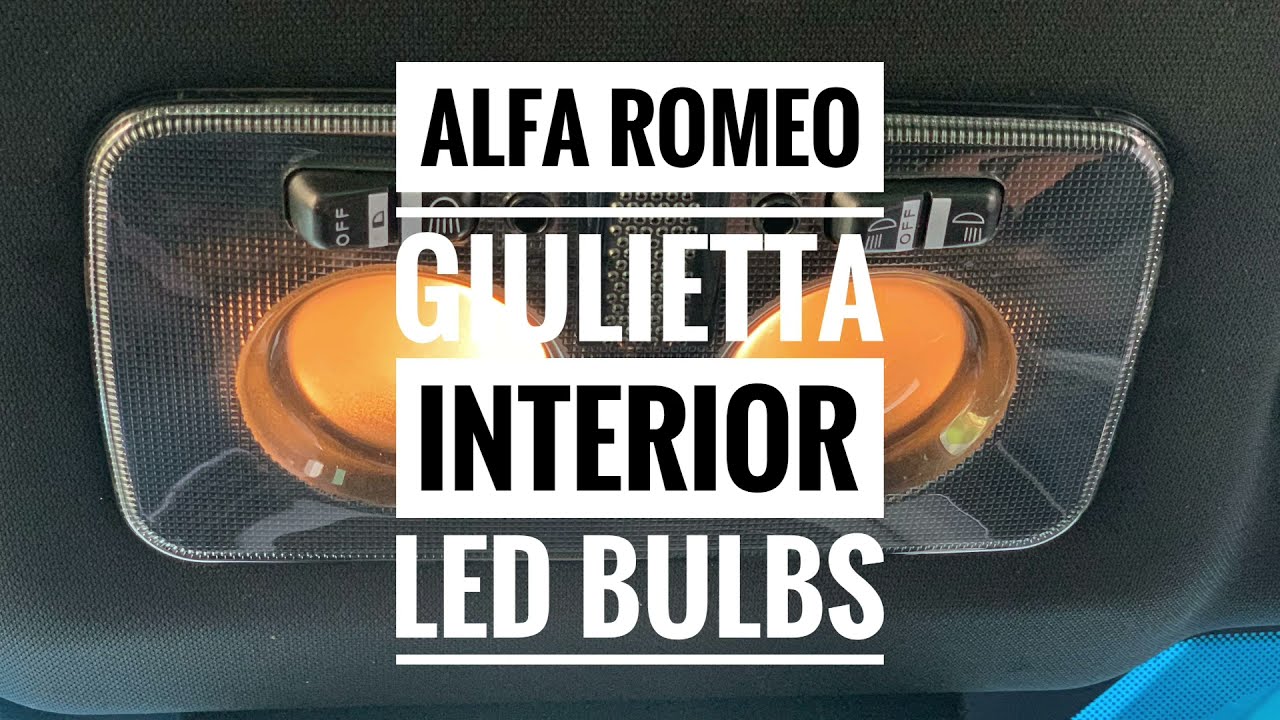 How to Install LED Alfa Romeo Giulietta Interior Lights