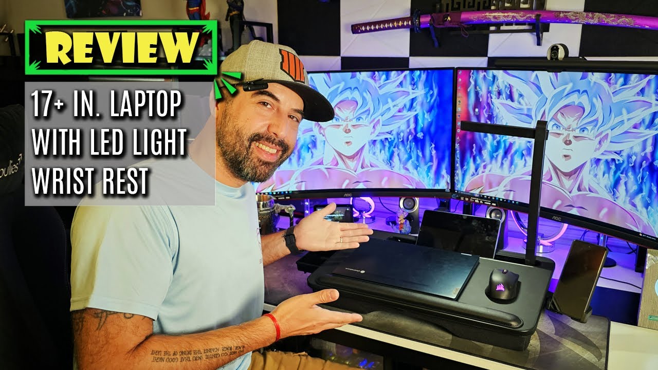 Ultimate SAIJI Laptop Lap Desk Review: Comfort and Functionality