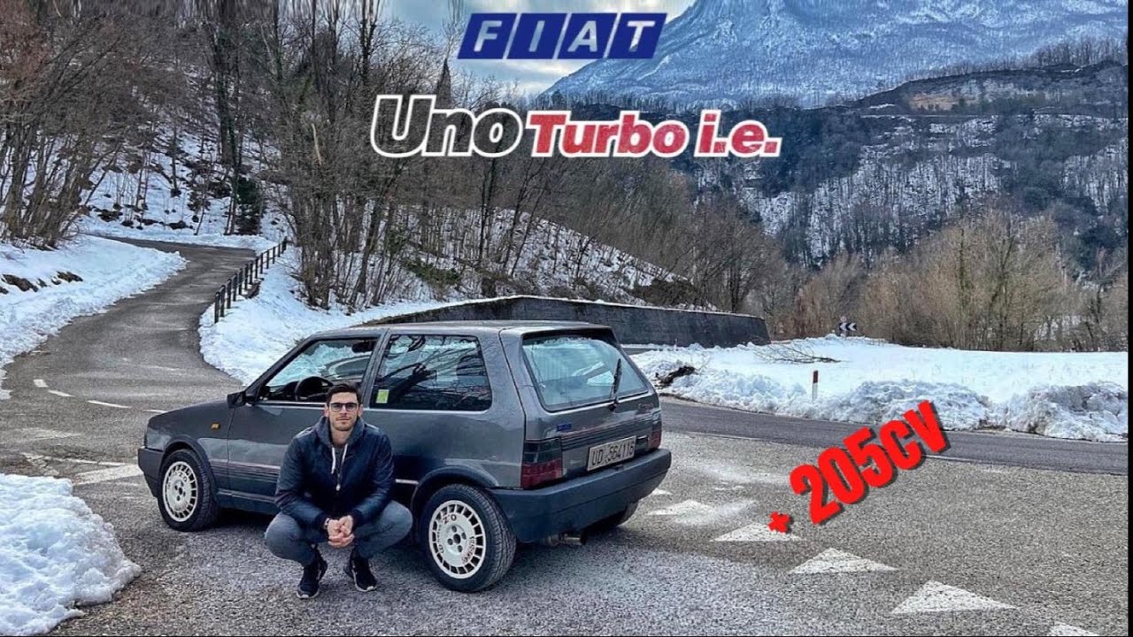 FIAT Uno Turbo i.e. MK1 (1987) con oltre 200cv | Exhaust - Engine SOUND| 1080p
