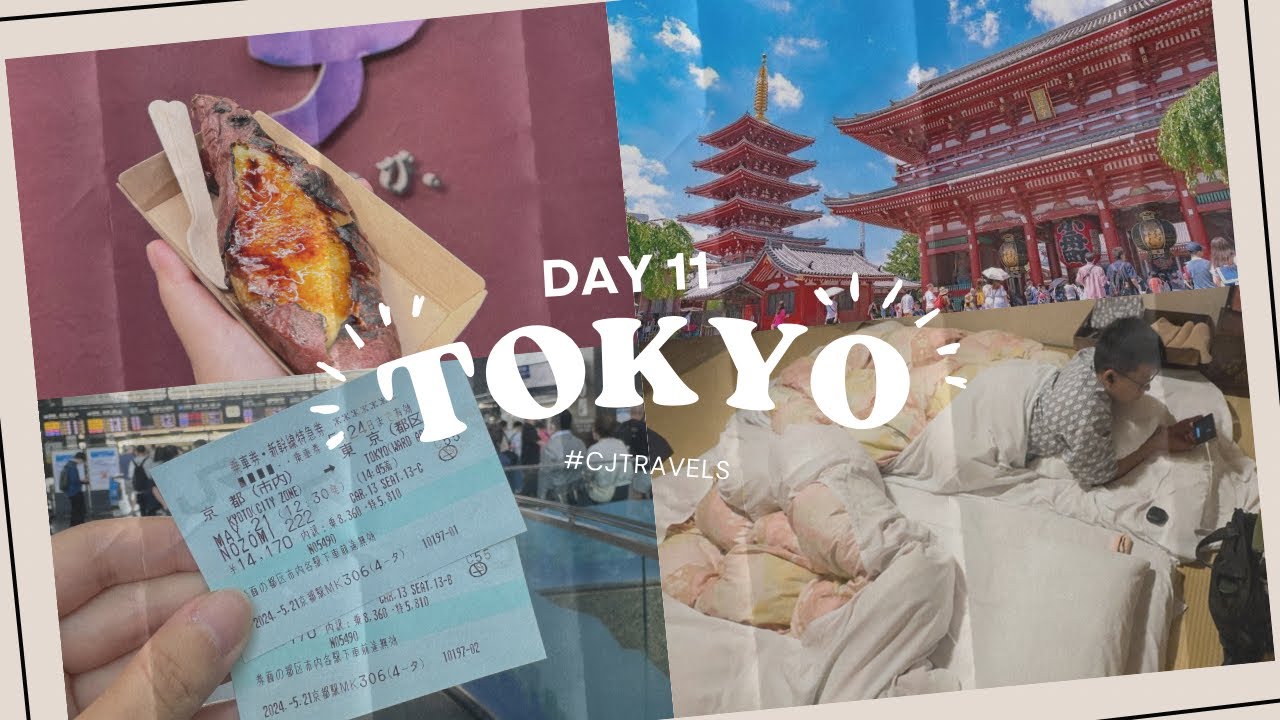 Day 11 - Tokyo | Ito Ryokan, Asakusa, Ginza, Imo Pippi